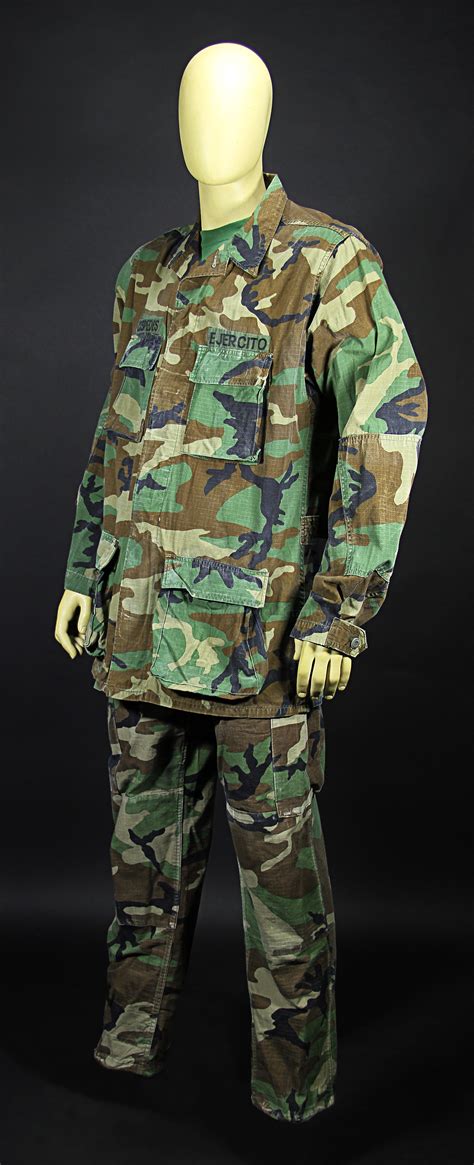 Bolivian Soldier Cespedes Camouflage Uniform | Prop Store - Ultimate Movie Collectables