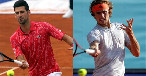 Live from 4 p.m .: Novak Djokovic vs. Alexander Zverev in the livestream and live ticker ...