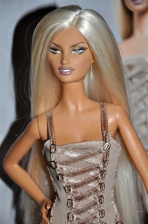 Versace - Barbie Doll FROM: Home | Barbie Collector I'm A Barbie Girl, Barbie Toys, Fashion ...