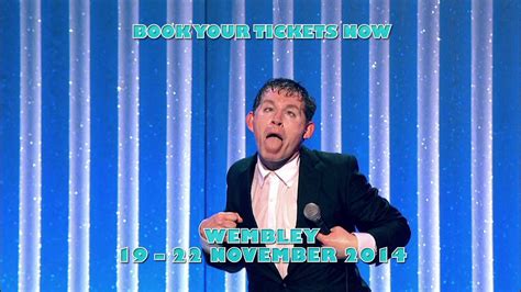 Lee Evans - Monsters - Wembley Arena 2014 - YouTube