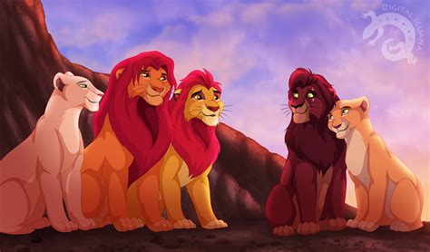 Family by DigitalIguana.deviantart.com on @DeviantArt | Lion king pictures, Lion king art, Lion ...