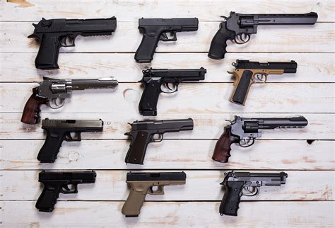 Pistol Types Of Handguns