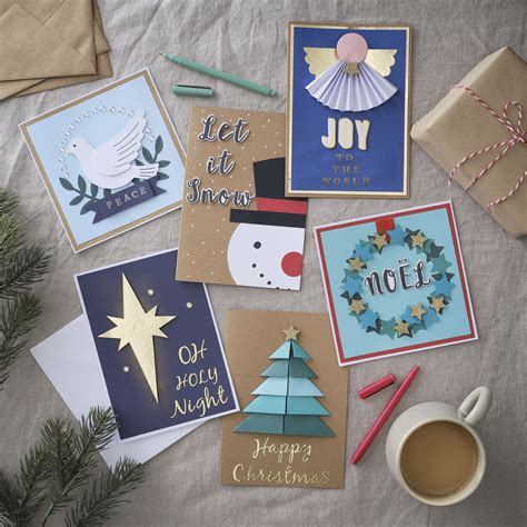 6 Simple Christmas Card Ideas to Make | Hobbycraft