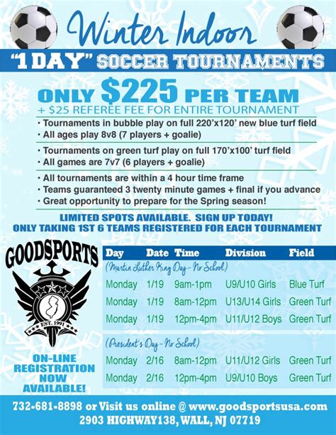 Youth Soccer Tournaments | GoodSports USA