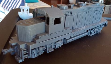 EMD GP20 Diesel Train Locomotive PRINT READY 3D model 3D printable ...