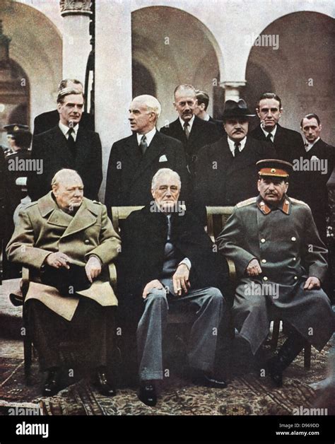 Yalta conference hi-res stock photography and images - Alamy