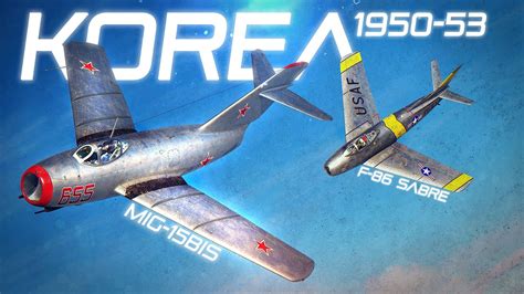 Korean War 1950s Dogfights | Mig-15Bis Vs F-86 Sabre | Digital Combat Simulator | DCS | - YouTube