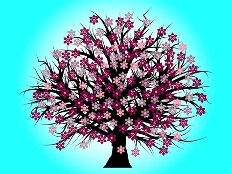 Spring Tree Vector Art & Graphics | freevector.com