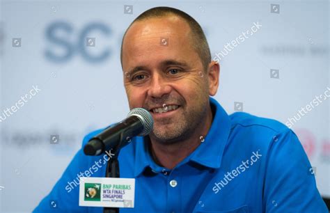 Philippe Dehaes Coach Daria Kasatkina Talks Editorial Stock Photo - Stock Image | Shutterstock