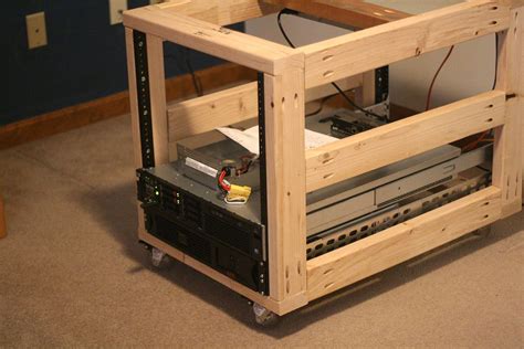 DIY Server Rack Plans | Server rack, Diy rack, Simple woodworking plans