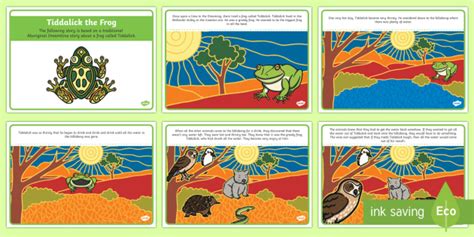 Tiddalik the Frog Story Cards