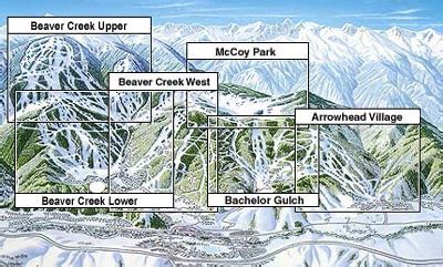 Beaver Creek Mountain Trail Map