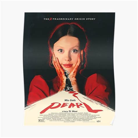 "PEARL movie poster" Poster for Sale by JuliaHeard | Redbubble