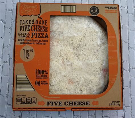 Mama Cozzi's Take & Bake Five Cheese Extra Large Pizza | Aldi Reviewer