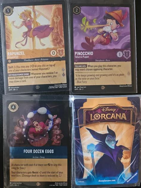 DISNEY LORCANA PAX Unplugged 2023 Set of 3 Promos and Pin $115.00 - PicClick