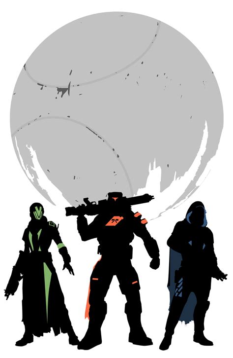 Destiny - Vector : The Traveler and the Guardians by firedragonmatty on ...