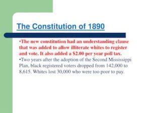 The 'Mississippi Plan' Begins - African American Registry