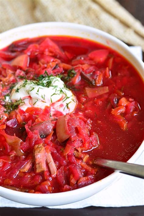 Borscht Russian Cuisine Borscht Russian Food - Foto Kolekcija