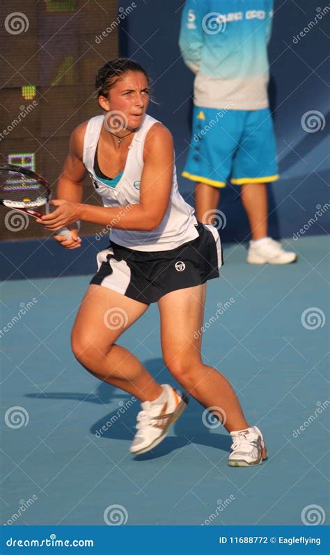 Sara Errani (ITA), Professional Tennis Player Editorial Photography ...