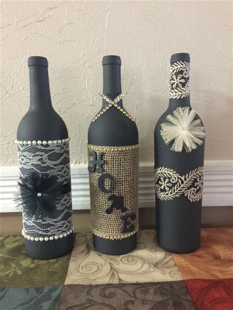 Pin em My decorated/painted wine bottles & Glassware