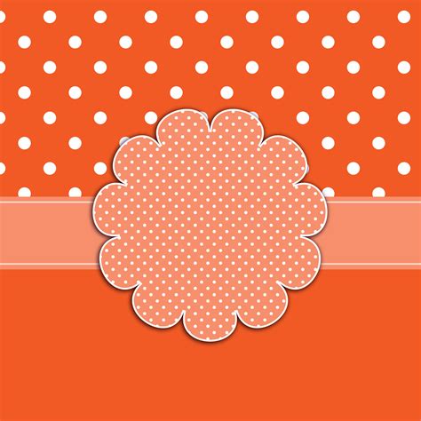Polka Dots Card Template Free Stock Photo - Public Domain Pictures