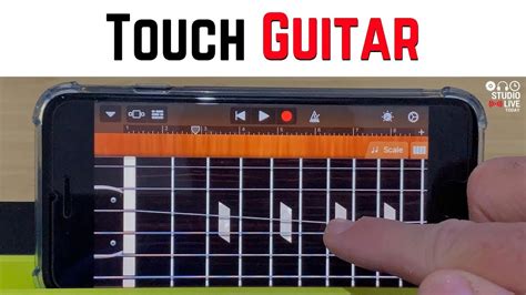 How to play the guitar in GarageBand iOS - YouTube