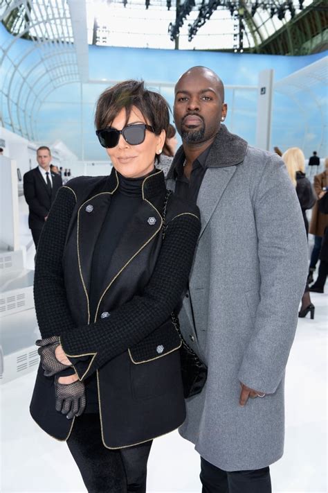 Kris Jenner and Corey Gamble | Celebrities at Paris Fashion Week 2015 ...