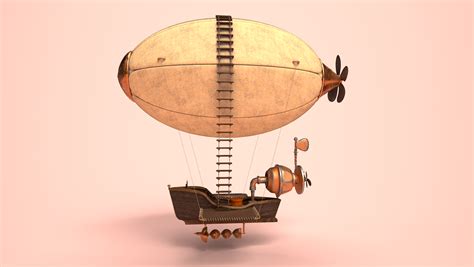 Steampunk Blimp on Behance