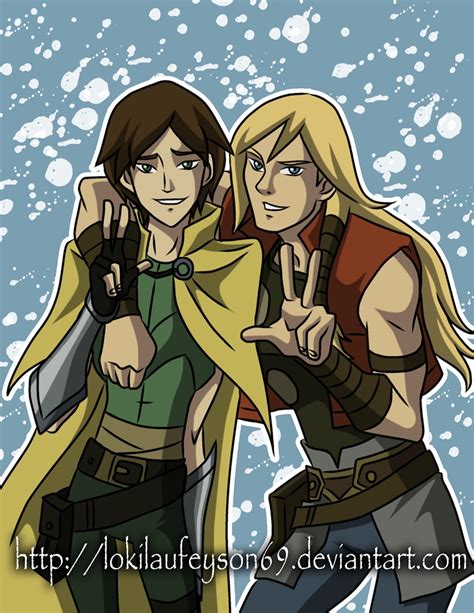 Tales Of Asgard - Thor And Loki by lokilaufeyson69 on DeviantArt