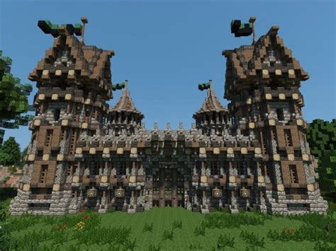 Medieval Fort | Build your own Fort - Minecraft Building Inc