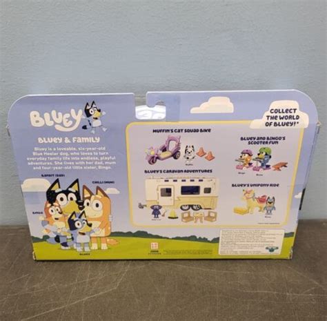 New! Bluey - Bluey & Family Figure - 4-Pack | #4628676724