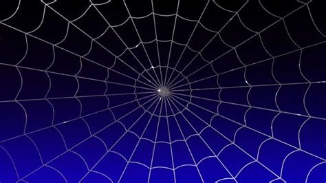 Spider-Man Style Background Spinning Web Blue Gradient - YouTube