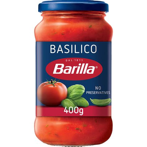 Barilla Basilico Pasta Sauce 400g | Woolworths