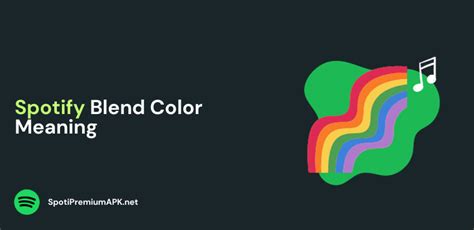 Spotify Blend Color Meaning: 6 Color Palette