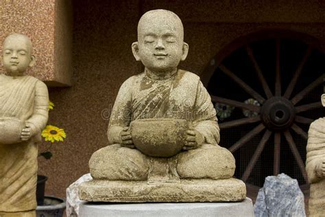 Statue of a Monk Meditating Stock Image - Image of buddhist, holy: 122620403