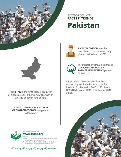 Biotech Country Facts and Trends: Pakistan - ISAAA Publications | ISAAA.org