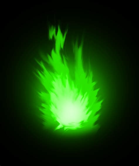 green fire by Nexeron on DeviantArt