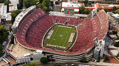 Georgia Bulldogs Stadium Seating Chart