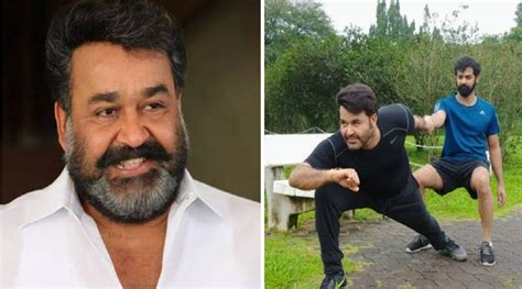 Mohanlal and Pranav are giving us workout goals for the New Year ...