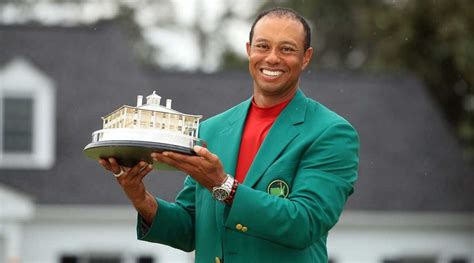 Tiger Woods returns home to find Masters trophy waiting for him