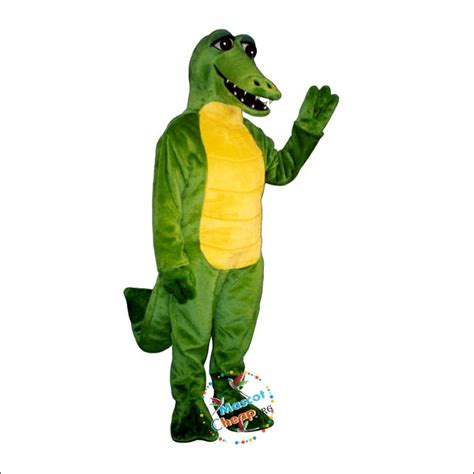 Friendly Gator Mascot Costume Cheap and Free Shipping