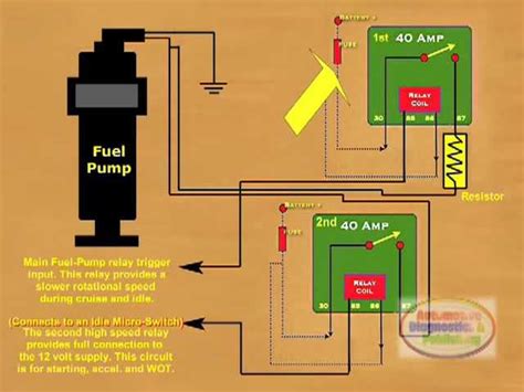 switch fuel pump relay wiring diagram Delorean airtemp gtsparkplugs ...