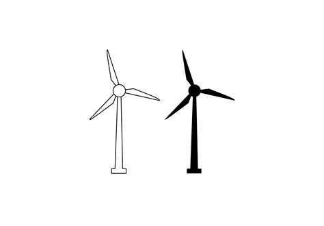 Wind Turbine Vector Art, Icons, and Graphics for Free Download