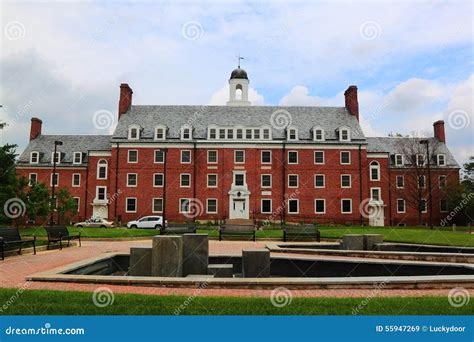 University of Maryland Campus Building Editorial Stock Image - Image of study, university: 55947269