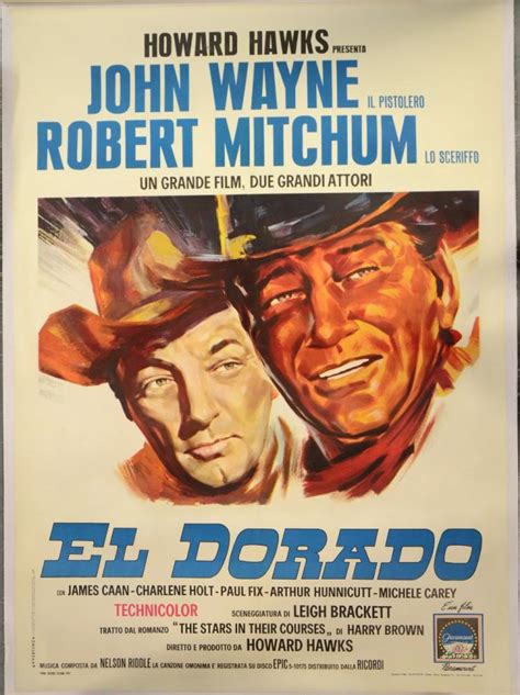 Sold Price: El Dorado (1967) Italian 2 Foglio film poster, western ...