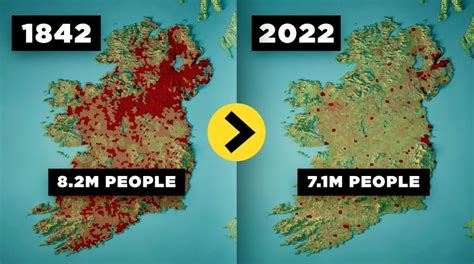 Why Is Ireland's Population Much Smaller Than 200 Years Ago? | Digg