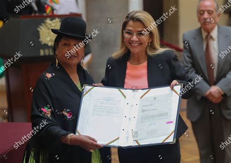 Interim President Bolivia Jeanine Anez R Editorial Stock Photo - Stock Image | Shutterstock