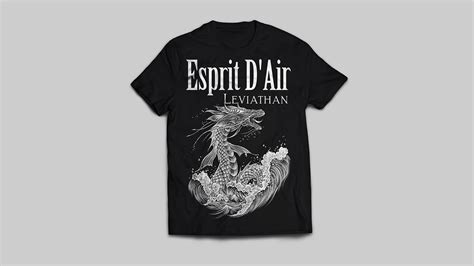 Esprit D'Air - "Leviathan" Merch Design on Behance