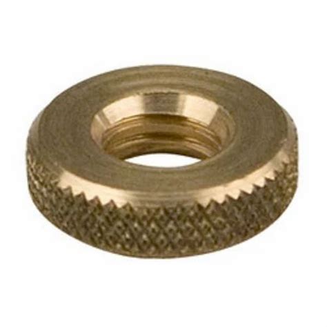 Aluminium Round Knurled Nut, Size: M3 to M10 at Rs 3/piece in Mumbai ...