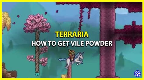 How To Craft & Get Vile Powder In Terraria - Gamer Tweak